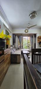 Balcony Image of 666 Sq.ft 1 BHK Apartment / Flat for sale in Ghansoli Navi Mumbai for Rs. 8500000