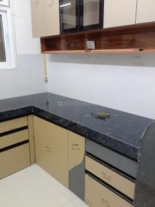 Kitchen Image of 550 Sq.ft 1 BHK Apartment / Flat for rent in Ashar Arize NMM Society Tower A, Kalwa Thane for Rs. 30000
