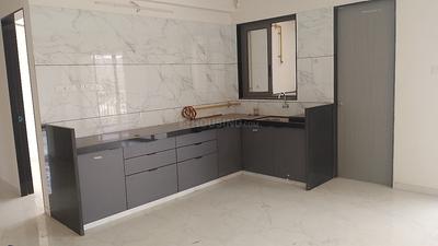Kitchen Image of 2250 Sq.ft 3 BHK Apartment / Flat for rent in Nova Shikharji, Bhimrad Surat for Rs. 32000