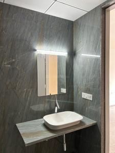 Bathroom Image of 1200 Sq.ft 2 BHK Apartment / Flat for rent in Swagat Queens Land, Sargasan Gandhinagar for Rs. 21500