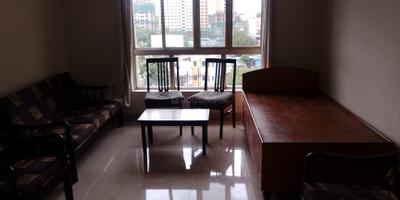 Living Room Image of 700 Sq.ft 1 BHK Apartment / Flat for sale in Karia Konark Campus, Viman Nagar Pune for Rs. 9500000