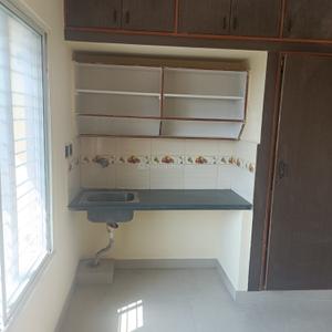 Kitchen Image of 400 Sq.ft 1 RK Builder Floor for rent in BTM Layout 2nd Stage Bengaluru for Rs. 12000