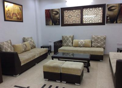 Hall Image of 1200 Sq.ft 3 BHK Builder Floor for rent in Rajouri Garden New Delhi for Rs. 50000