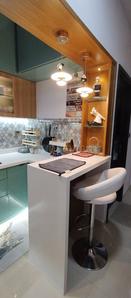Kitchen Image of 674 Sq.ft 2 BHK Apartment / Flat for sale in Bren Northern Lights by Bren Corporation, Kogilu Bengaluru for Rs. 11000000