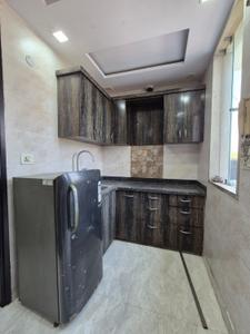 Kitchen Image of 300 Sq.ft 1 RK Builder Floor for rent in Ramesh Nagar New Delhi for Rs. 17000