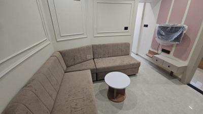 Living Room Image of 650 Sq.ft 1 BHK Apartment / Flat for rent in Saket Nagar Indore for Rs. 25000