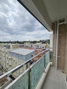 Balcony Image of 1550 Sq.ft 2 BHK Apartment / Flat for rent in Halasuru Bengaluru for Rs. 75000