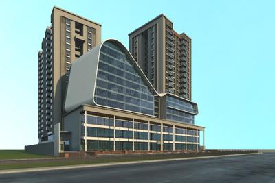 Image of 1254 Sq.ft 3 BHK Apartment / Flat for sale in Raysan, Gandhinagar for Rs. 14000000