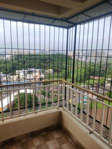 Balcony Image of 1255 Sq.ft 3 BHK Apartment / Flat for rent in Nexus Gulmohar, Charholi Budruk Pune for Rs. 20000