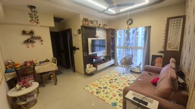 Living Room Image of 446 Sq.ft 1 BHK Apartment / Flat for sale in Lodha Amara, Kolshet Thane for Rs. 8250000
