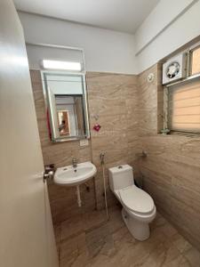 Bathroom Image of 1450 Sq.ft 3 BHK Apartment / Flat for rent in Rachana Bellacasa, Sus Pune for Rs. 46000