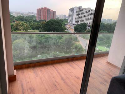 Balcony Image of 1500 Sq.ft 3 BHK Apartment / Flat for rent in Gotri Vadodara for Rs. 36000