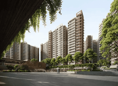 Image of 1313 Sq.ft 2 BHK Apartment / Flat for sale in Thanisandra, Bengaluru for Rs. 18000000