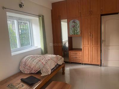 Bedroom Image of 1250 Sq.ft 2 BHK Apartment / Flat for rent in SLS Serenity Apartment, Panathur Bengaluru for Rs. 58000
