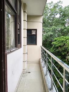 Bedroom Image of 540 Sq.ft 1 RK Builder Floor for rent in DLF Phase 4 Gurgaon for Rs. 18500