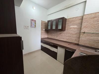 Kitchen Image of 700 Sq.ft 1 BHK Apartment / Flat for rent in Sukhwani Palms, Wagholi Pune for Rs. 15000