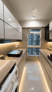 Kitchen Image of 684 Sq.ft 2 BHK Apartment / Flat for sale in Gurukrupa Marina Enclave Wings Q And R With Kindergarten Phase IV, Malad West Mumbai for Rs. 20800000