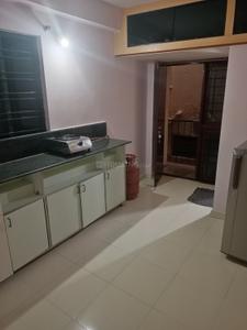 Kitchen Image of 400 Sq.ft 1 RK Builder Floor for rent in Begumpet Hyderabad for Rs. 14000