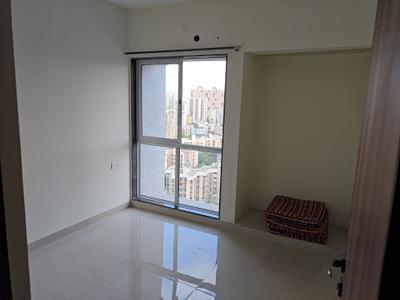 Bedroom Image of 550 Sq.ft 1 BHK Apartment / Flat for rent in Larkins Nest, Kasarvadavali Thane for Rs. 18000