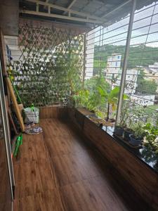 Balcony Image of 780 Sq.ft 2 BHK Apartment / Flat for rent in Sai Sayaji Nagar, Warje Pune for Rs. 32000