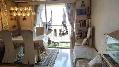 Living Room Image of 1290 Sq.ft 3 BHK Apartment / Flat for sale in Thane West Thane for Rs. 15000000