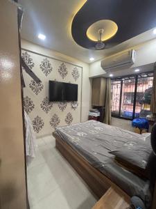 Bedroom Image of 538 Sq.ft 1 BHK Apartment / Flat for sale in New Satara Cooperative Housing Society, Kopar Khairane Navi Mumbai for Rs. 10500000