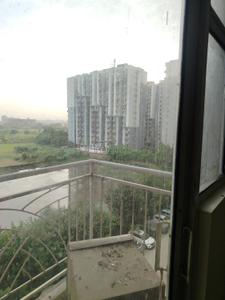 Balcony Image of 550 Sq.ft 1 BHK Apartment / Flat for rent in Aditya Urban Homes, Bamheta Village Ghaziabad for Rs. 12000