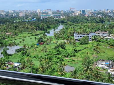 Balcony Image of 2450 Sq.ft 4 BHK Apartment / Flat for sale in Vyttila Kochi for Rs. 23000000