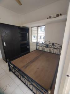 Bedroom Image of 600 Sq.ft 1 BHK Apartment / Flat for rent in Sai Raj Residency, Pimple Gurav Pune for Rs. 20000