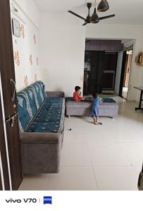 Hall Image of 1200 Sq.ft 2 BHK Apartment / Flat for rent in Shree Ghanshyam Residency, Bhayli Vadodara for Rs. 18000