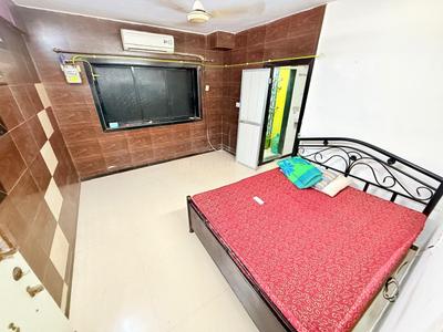 Bedroom Image of 275 Sq.ft 1 RK Apartment / Flat for rent in Sai Darshan CHS, Andheri East Mumbai for Rs. 24000