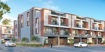 Building Image of 3000 Sq.ft 4 BHK Independent House for sale in New Althan Surat for Rs. 10600000