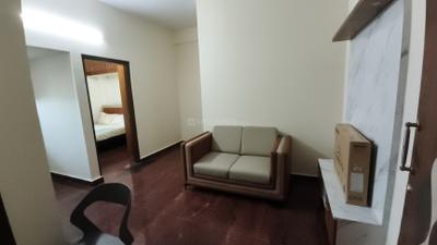 Living Room Image of 700 Sq.ft 1 BHK Builder Floor for rent in Mahadevapura Bengaluru for Rs. 27600