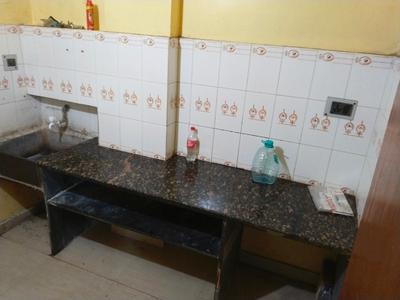 Kitchen Image of 500 Sq.ft 1 BHK Apartment / Flat for rent in Keshtopur Kolkata for Rs. 9000