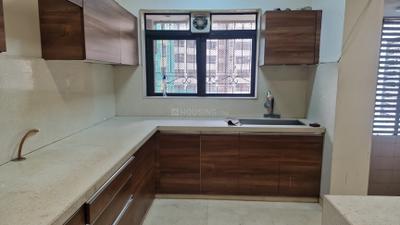 Kitchen Image of 1550 Sq.ft 3 BHK Apartment / Flat for rent in Samarth Aangan, Andheri West Mumbai for Rs. 160000