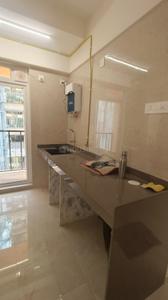 Kitchen Image of 640 Sq.ft 2 BHK Apartment / Flat for rent in KRV Ratnadeep Heights, Kurla West Mumbai for Rs. 60000