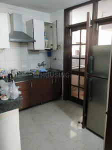 Kitchen Image of 1550 Sq.ft 3 BHK Apartment / Flat for rent in Barnala Maya Garden City, Nagla Zirakpur for Rs. 26000