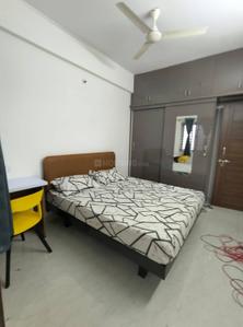 Bedroom Image of 1550 Sq.ft 2 BHK Builder Floor for rent in Amausi Lucknow for Rs. 25500