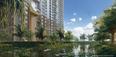 Image of 888 Sq.ft 3 BHK Apartment / Flat for sale in Joka, Kolkata for Rs. 9800000