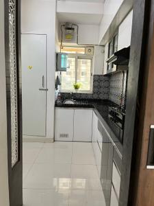 Kitchen Image of 585 Sq.ft 2 BHK Apartment / Flat for rent in Lodha Amara, Kolshet Thane for Rs. 40000