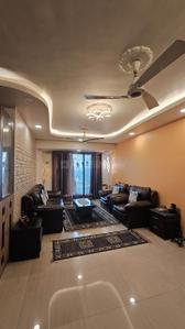 Living Room Image of 1130 Sq.ft 2 BHK Apartment / Flat for rent in Sanpada Navi Mumbai for Rs. 80000