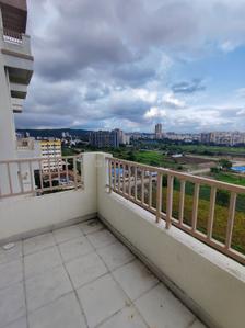 Balcony Image of 1100 Sq.ft 2 BHK Apartment / Flat for rent in Aryavedant Palm Springs, Ravet Pune for Rs. 25000