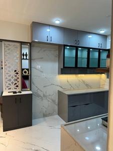 Kitchen Image of 1550 Sq.ft 3 BHK Apartment / Flat for rent in Anandvalli Nashik for Rs. 26000