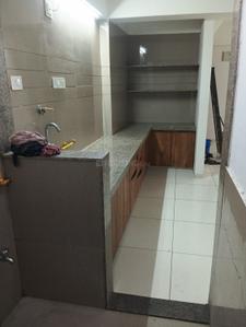 Kitchen Image of 1200 Sq.ft 2 BHK Apartment / Flat for rent in Zaveri Greens, Ghuma Ahmedabad for Rs. 20000