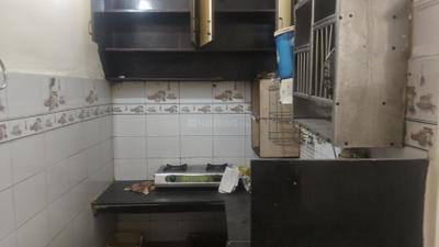 Kitchen Image of 560 Sq.ft 1 BHK Builder Floor for rent in Hari Nagar New Delhi for Rs. 15000