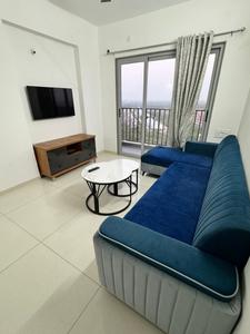 Bedroom Image of 350 Sq.ft 1 RK Apartment / Flat for rent in Godrej Vanaangan, Jagatpur Ahmedabad for Rs. 18000