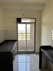 Kitchen Image of 550 Sq.ft 1 BHK Apartment / Flat for rent in DSS Mahavir Kalpavruksha, Kasarvadavali Thane for Rs. 20000