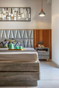 Bedroom Image of 1450 Sq.ft 3 BHK Apartment / Flat for sale in Damodardas The Palace Green Life, New Alkapuri Vadodara for Rs. 7500000