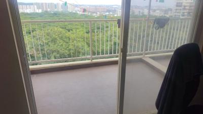 Balcony Image of 600 Sq.ft 1 BHK Apartment / Flat for rent in Sharada Myria B And C Building, Dhayari Pune for Rs. 14000