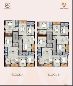 Image of 1095 Sq.ft 2 BHK Apartment / Flat for sale in Anna Nagar, Chennai for Rs. 16600000
